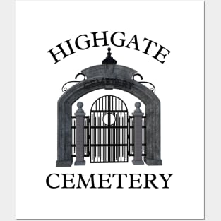 Highgate Cemetery Posters and Art